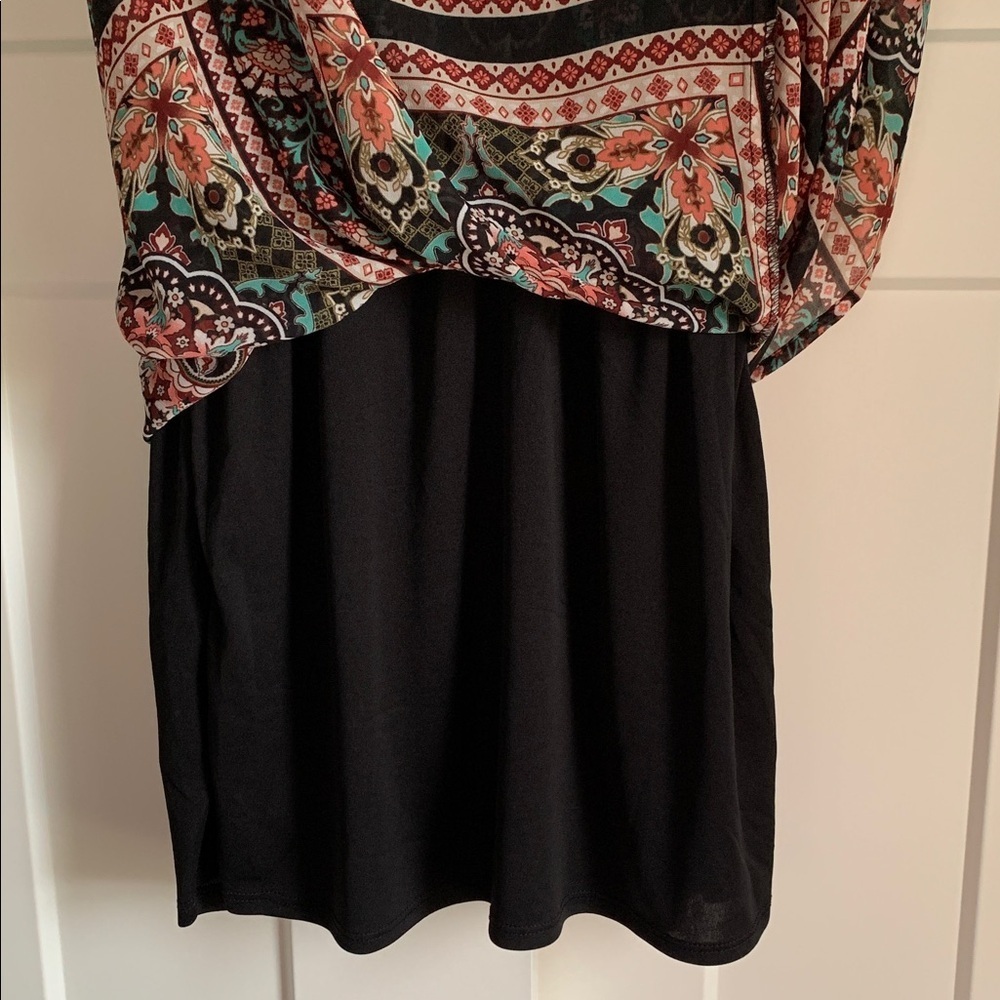 Xhilaration Multicolor Sleeveless Maxi Dress - Picture 6 of 7